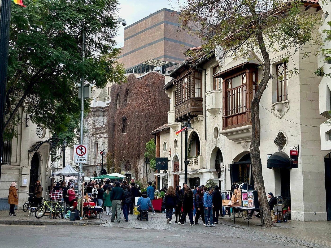 Barrio Lastarria y Bellas Artes